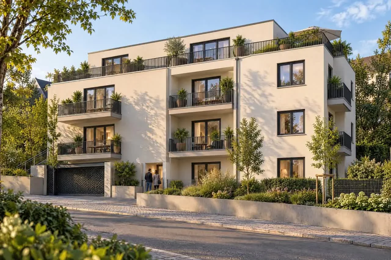 WIDO in Wiesbaden-Dotzheim – Architekturvisualisierung